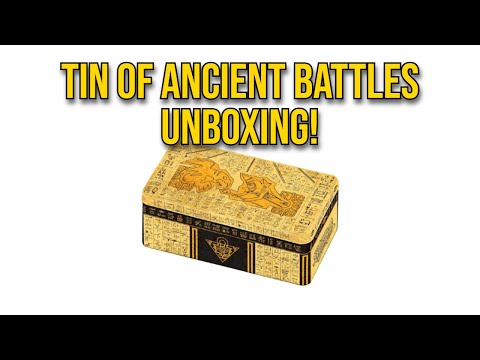 Yu-Gi-Oh! 2021 Tin of Ancient Battles Unboxing! - YouTube