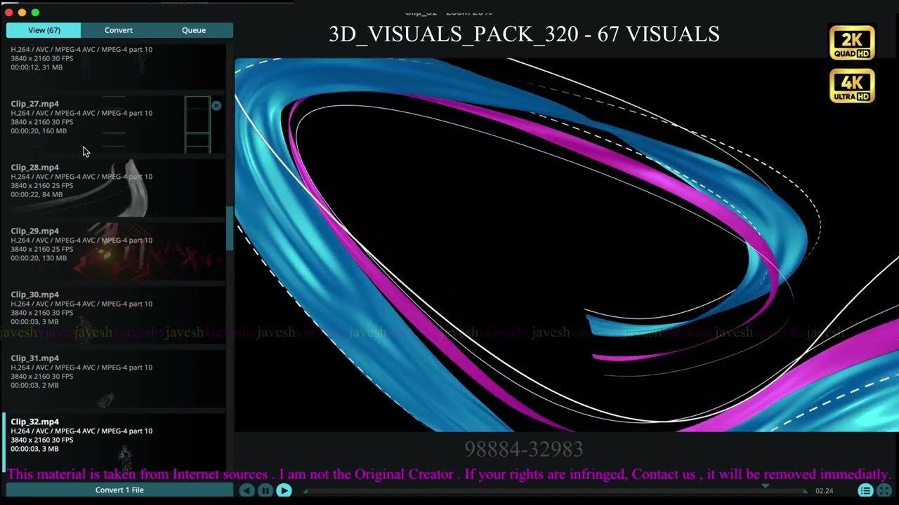 3D Visuals PACK 210 - 30 Visuals - Payhip