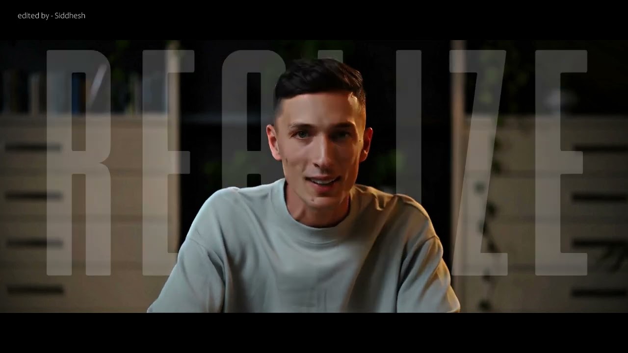 siddhex typography editing showreel