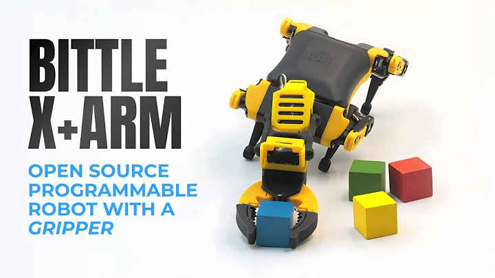 Bittle X + Robotic Arm Gripper | The Ultimate OPEN SOURCE Coding Robot Dog