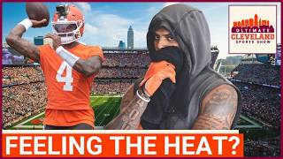Is Deshaun Watson FEELING THE HEAT of the Cleveland Browns QB battle