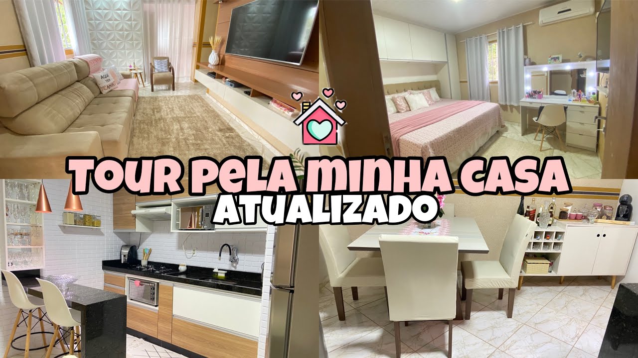 TOUR COMPLETO PELA MINHA CASA SIMPLES🏠 💕 - YouTube