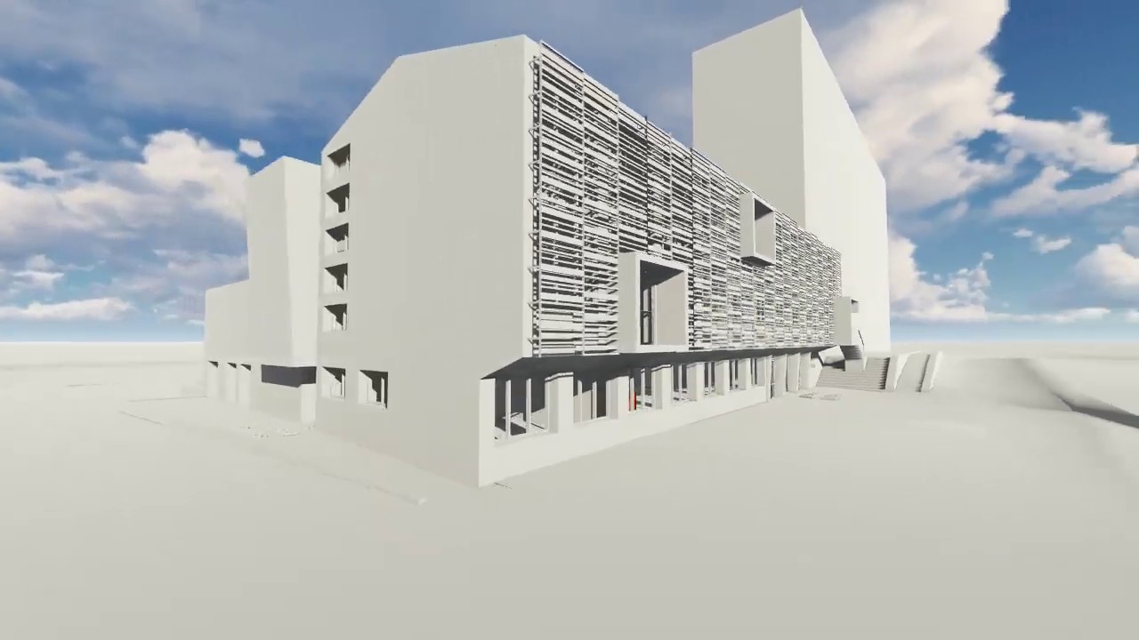 Futur Complexe sportif Fernand Beaufils à Saint-Lô (animation)