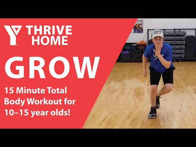 YThrive GROW 1: for 10-15 Year old's - 15 Minute Total Body