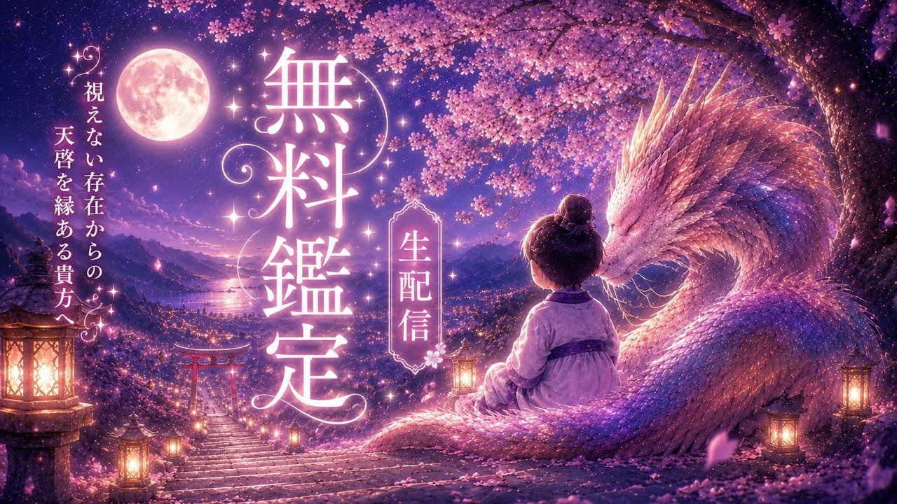 縁ある方を無料で霊視します。貴方の人生の本質を読み解くLIVE🌸【🐲ルール必読🐲概要欄を読んだ方なら誰でも参加出来ます】