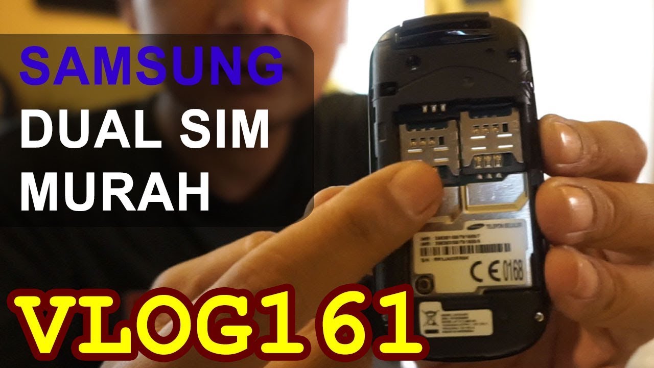Review Samsung Dual Sim Gt E1272 Caramel Ft Acara Youtuber Dan Vlogger Kota Malang Youtube