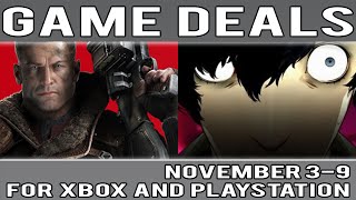 Game Deals of the Week - November 3-9 - For Xbox and PlayStation