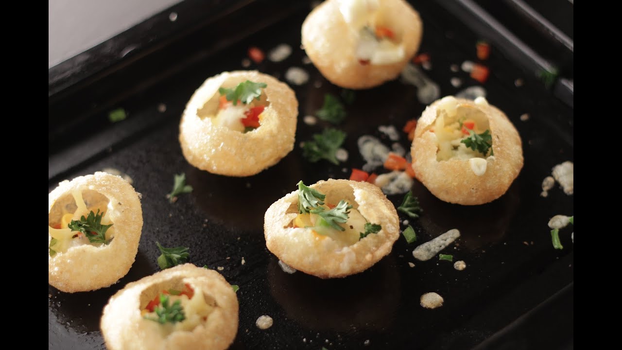 Cheesy Puchkas | Sanjeev Kapoor Khazana