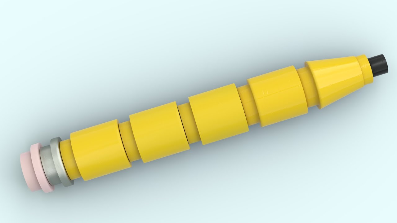 Lego Pencil Build(119)