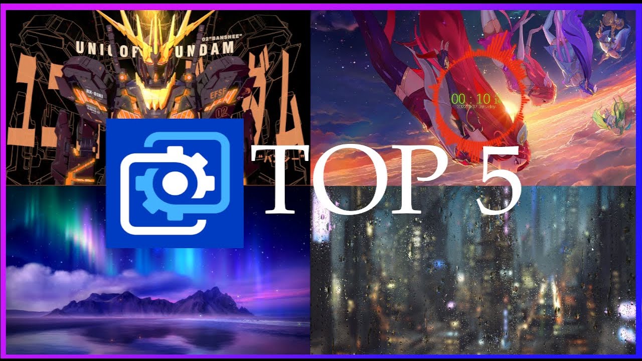 TOP 5 My favorite wallpaper in wallpaper engine [2022] YouTube