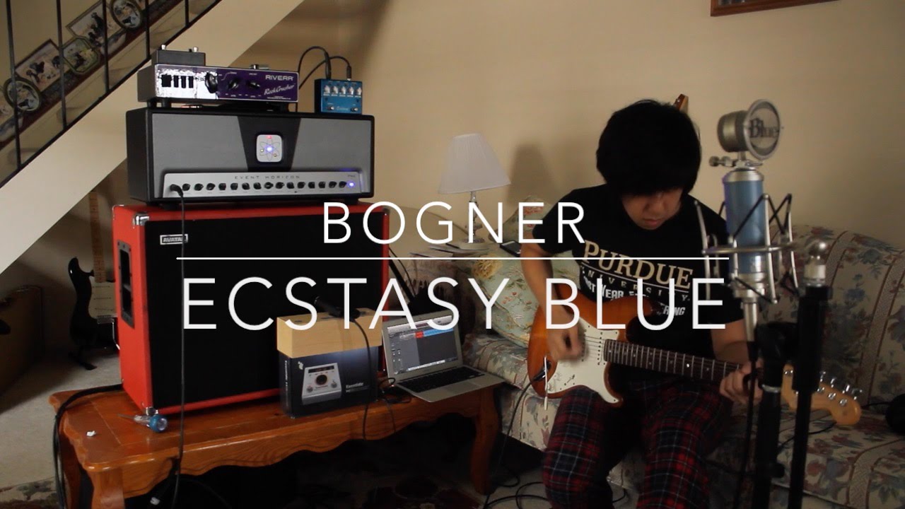 Bogner Ecstasy Blue overdrive pedal demo by Victor Lee