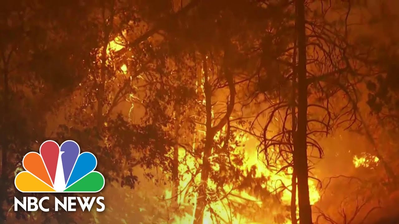 Battle Against Wildfires Intensifies Along West Coast | NBC Nightly News
