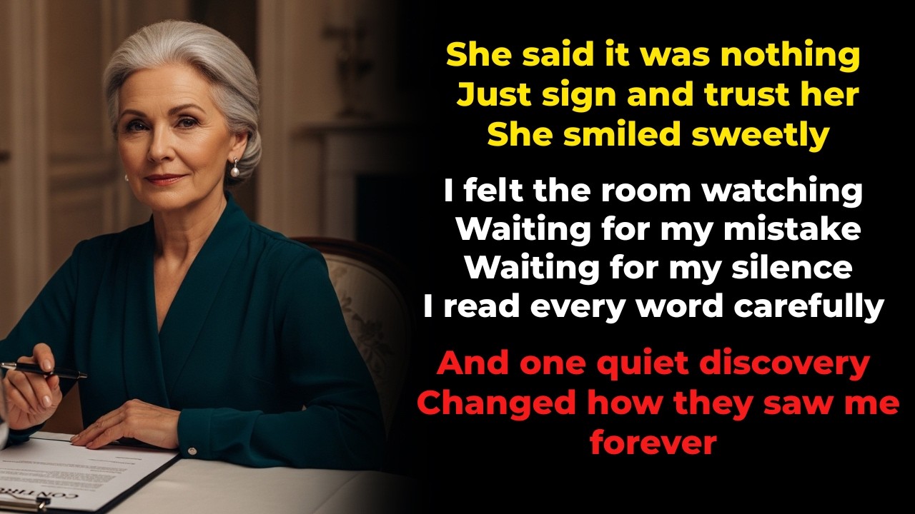 That One Paper Made My Daughter-in-Law Realize Her Mistake