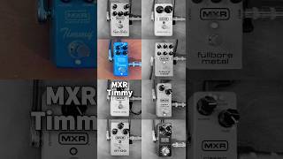 MXR Pedals Sound / Super Badass VS Distortion+ VS Timmy VS Micro Amp VS Fullbore Metal VS GT-OD
