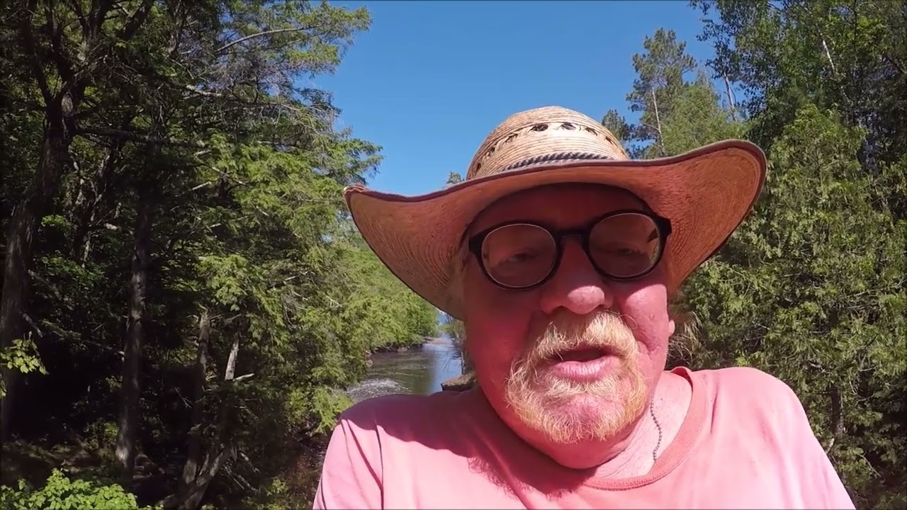 Waterfalls in Porcupine Mountain Wildness , Michigan.