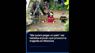 "ESTOY VOLVIENDO A 180, 190...RECIÉN MORDÍ LA BANQUINA": el audio del conductor que chocó al micro