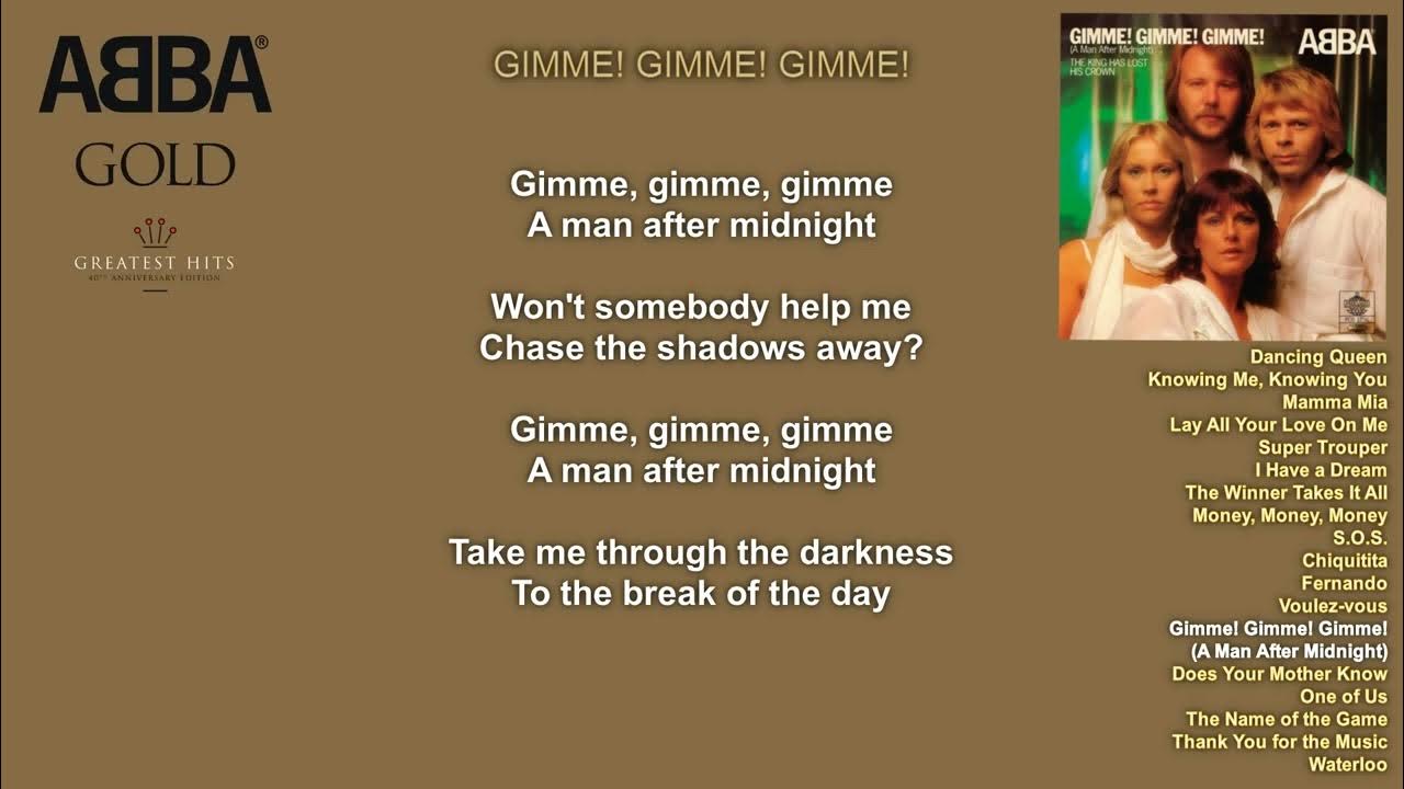 Песня abba gimme gimme gimme. Gimme Gimme Gimme ABBA текст. ABBA Gimme Gimme Gimme перевод. Абба Gimme! Текст. Gimme Gimme Gimme ABBA Ноты.