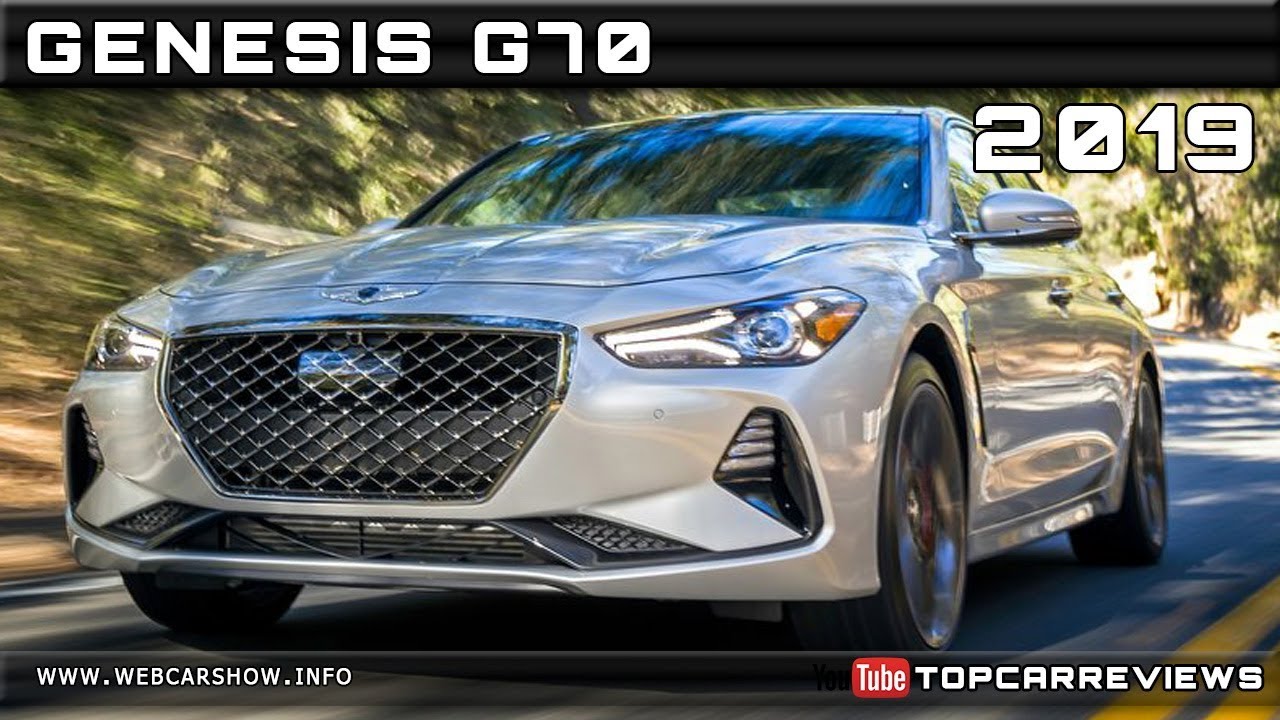 2019 GENESIS G70 Review Rendered Price Specs Release Date YouTube