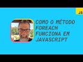 Um vídeo para acabar com suas dúvidas sobre quando usar o método forEach em JavaScript #cortes