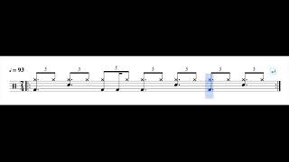 Must Know Grooves | Sunrise By Alfa Mist | Drum Transcription