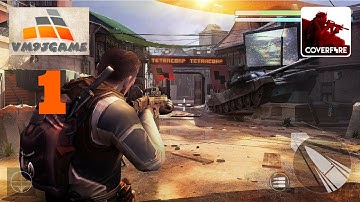 Cover Fire: shooting games - Walkthrough Gameplay Part 1 - Episode 1: Resistance (iOS, Android)