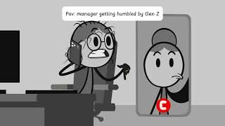 Pov: manager getting humbled by Gen Z😂