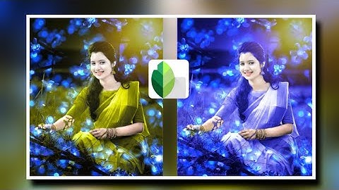 Snapseed New Realistic Background Colour Change Tricks | Snapseed Face Smooth Photo Editing