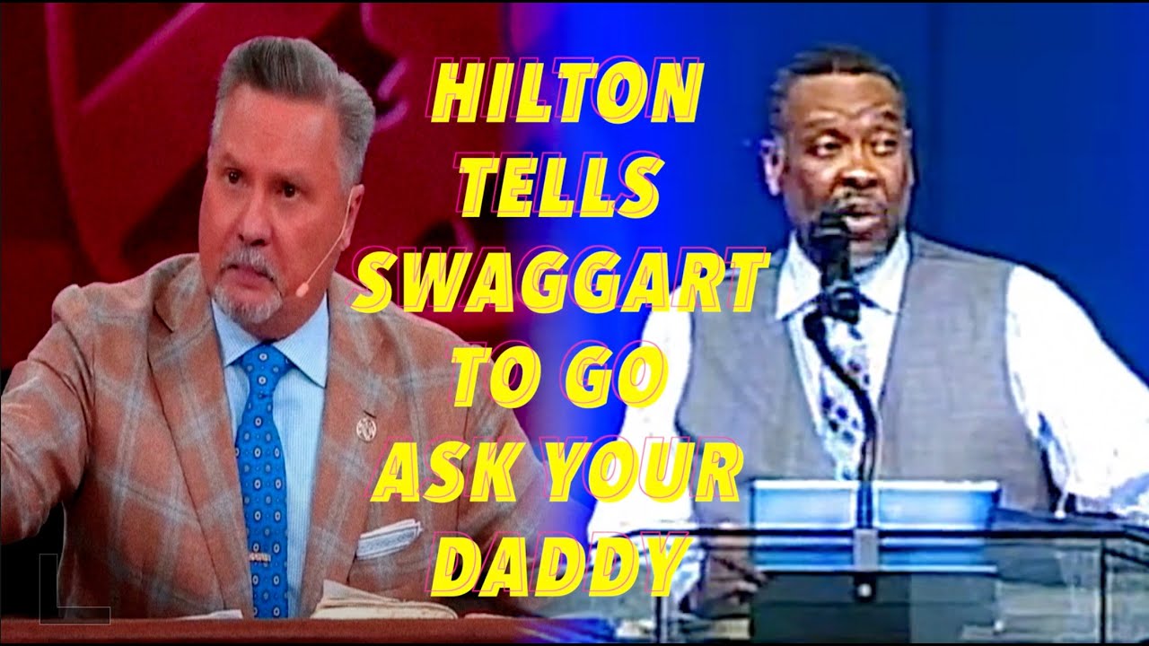 Епископ Бобби Хилтон обращается к пастору Донни Сваггарту