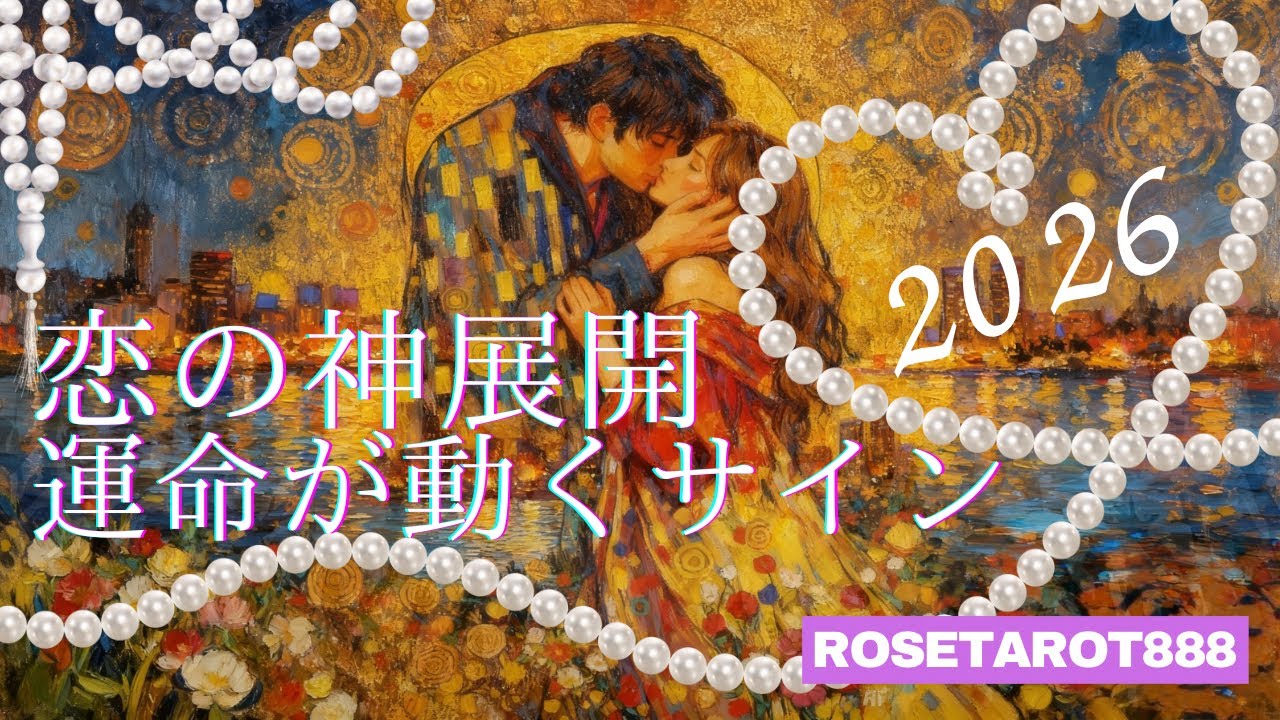 2026年あなたに起きる恋の神展開💞