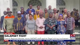 Galamsey Fight: Central Regional Minister warns NADMO staff against illegal mining involvement