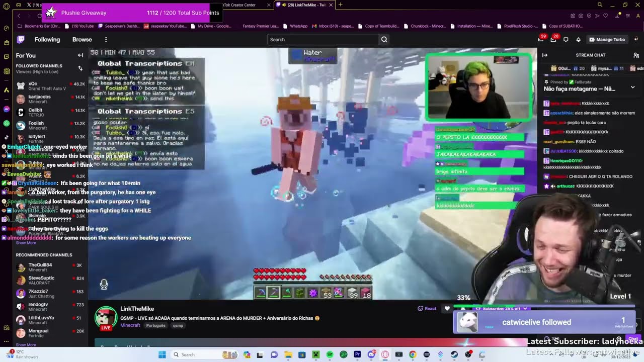 THIS STREAM WAS CHAOS!! QSMP Lore cos I have FOMO! (30 Dec 2023)