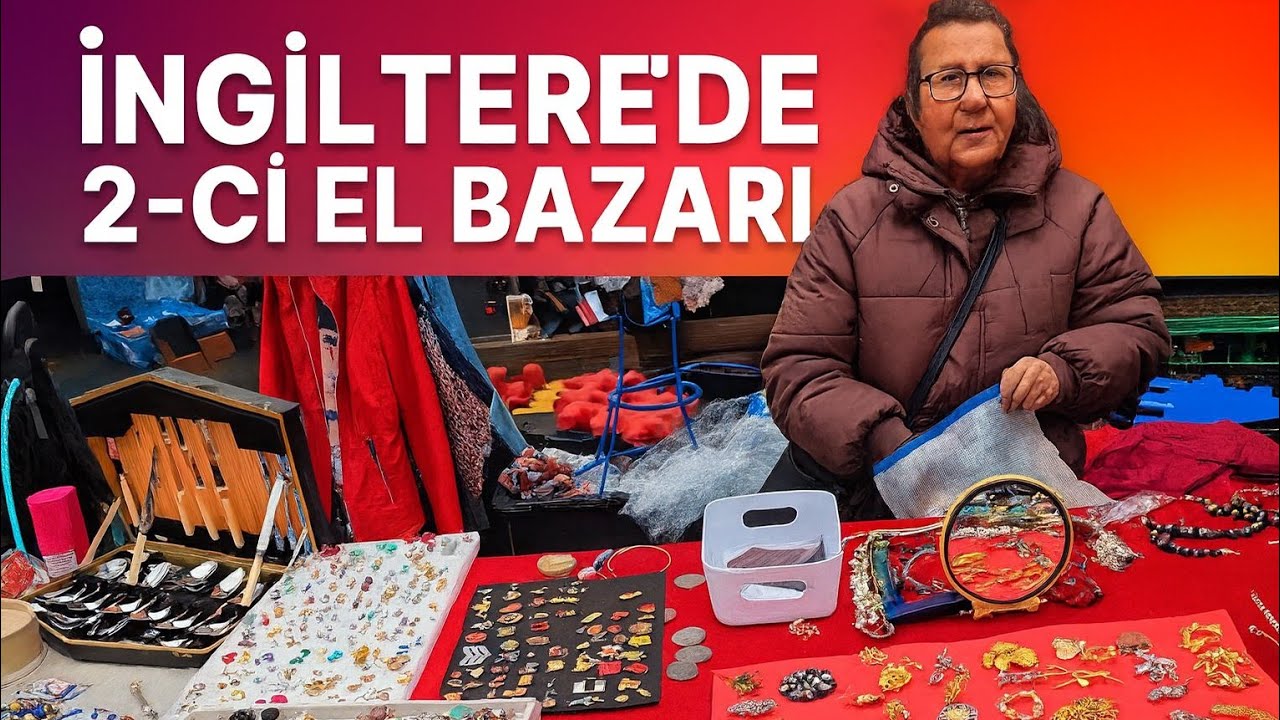📍 İngiltərədə 2-ci əl bazarı – Nələr tapmaq olar? 1ci hisseS2 (Flea Market London)