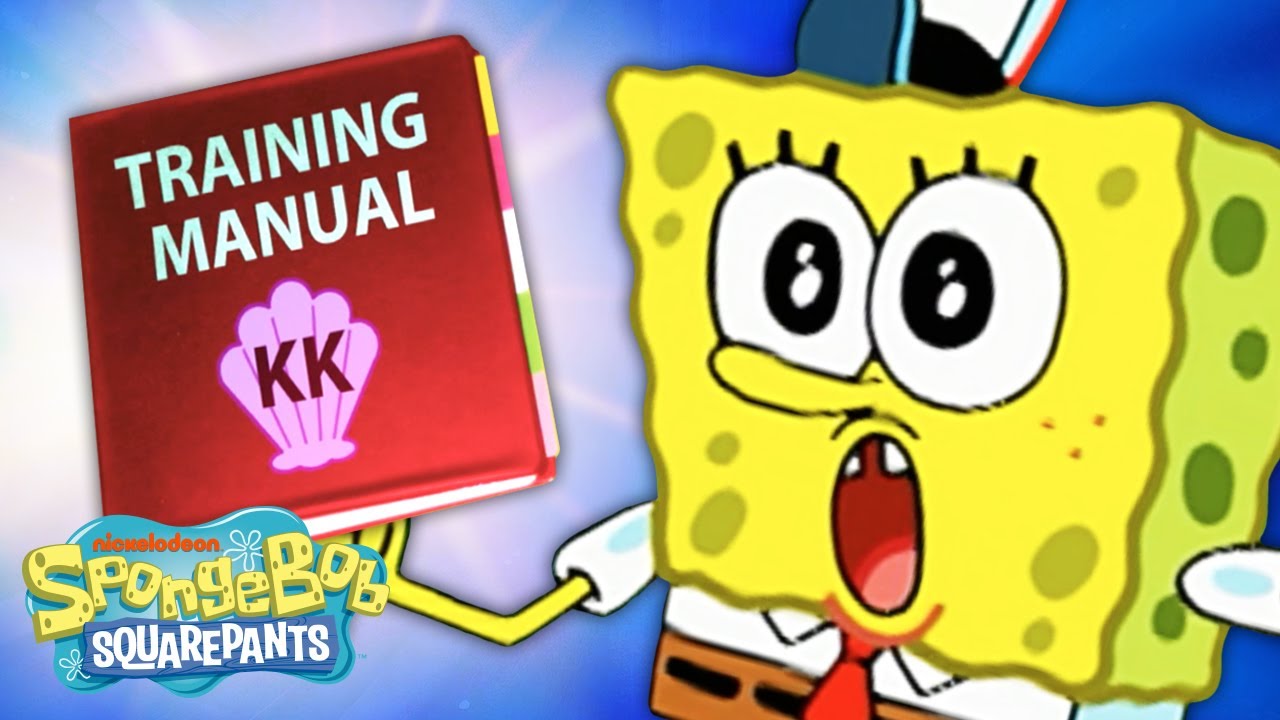 Download Krusty Krab Training Video in 5 Minutes 🍔 | SpongeBob SquarePants