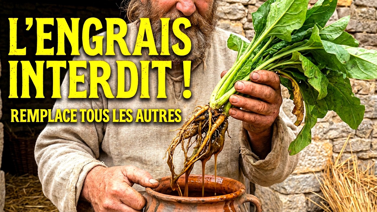 Cette Plante INTERDITE Remplace TOUS Les Engrais POUR TOUJOURS (Et Elle Est Très Bon Marché)