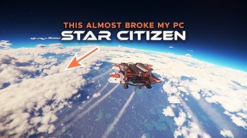 Setting STAR CITIZEN Graphics to MAX...
