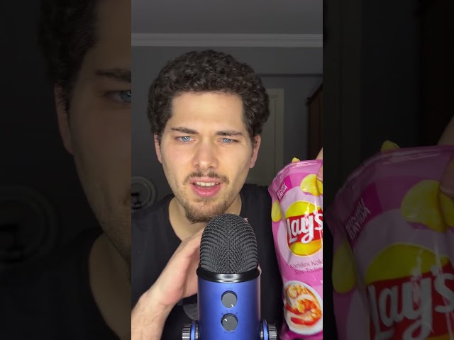 LAY’S KARİDES KOKTEYL SOS AROMALI CİPSİ | CHIPS ASMR | ASMR #Shorts