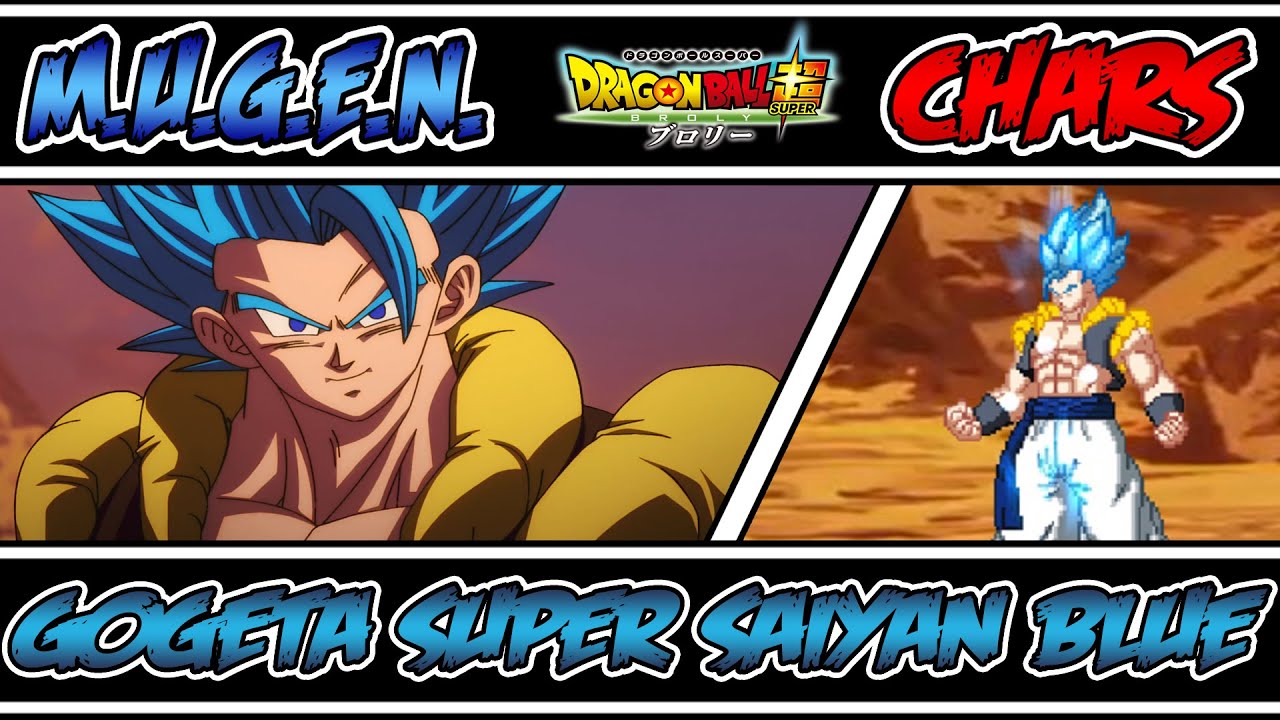 M.U.G.E.N. CHAR | Dragon Ball Super | Gogeta Super Saiyan Blue by Mythos/Shiruzato/Mikel8888