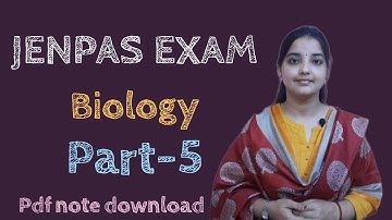 JENPAS EXAM/Biology/Part-5/Biology StudyMate