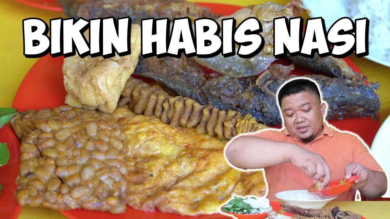 SAMBEL SAMA TEMPE BIKIN HABIS NASI 2 PIRING!! Tempe Penyet C-HO