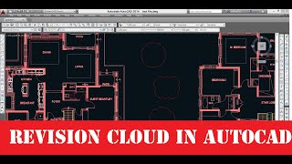 How to Make Revision Cloud In Auto desk Auto cad in Easy way