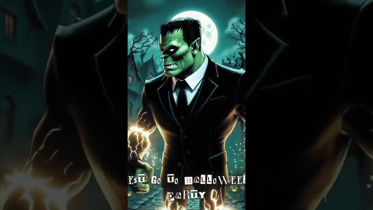 EPIC Monster Mash VIBE 🦇🎃 Cinematic Halloween Party Invite