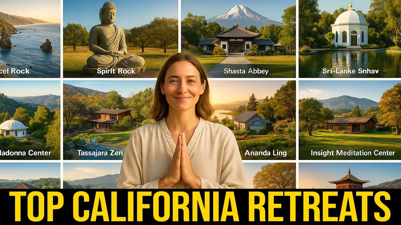 Top 10 Deep Meditation Retreats in California | Spirit Rock, Esalen, Shasta Abbey, SRF & More