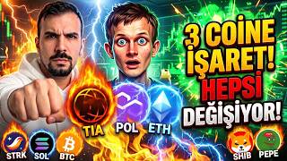 🚨ACİL! VITALIK OYUNU BİTİRDİ! Bu 3 Altcoin'i İşaret Etti! 🚀