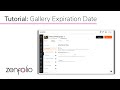 How to Set an Expiration Date for Your Zenfolio Gallery
