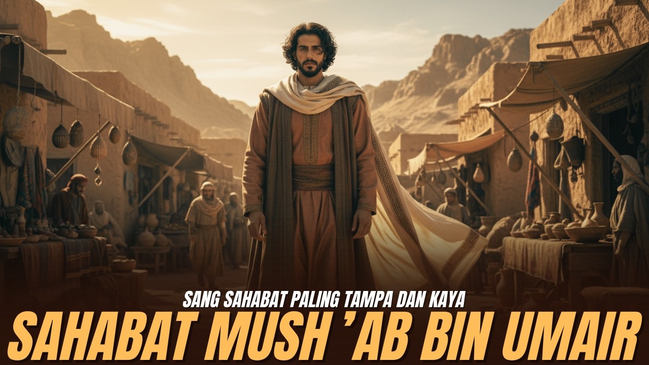 MUSH'AB BIN UMAIR ‼️KISAH INSPIRATIF PERJUANGAN DAN KETEGUHAN IMANTELADAN ABADI SEPANJANG ZAMAN!