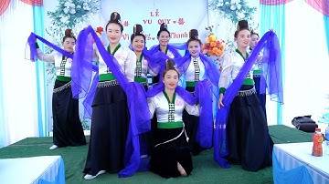 Múa Khăn Piêu - Đội Múa Những Cô Gái Xinh Đẹp Bản Na Tông 2 - Na Tông - Điện Biên .