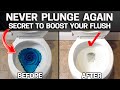 SECRET POWER FLUSH IN YOUR TOILET - STOP CLOGGING