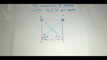 To construct a square, length of a side given