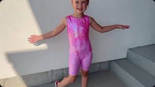 Girls Gymnastics Toddler Dance Biketards Mermaid Unicorn Athletic Dance Wear Shiny Rainbow