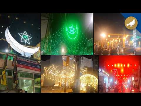 Milad-un-Nabi preparations in Hyderabad’s Old City with decoration and lights - SIASAT